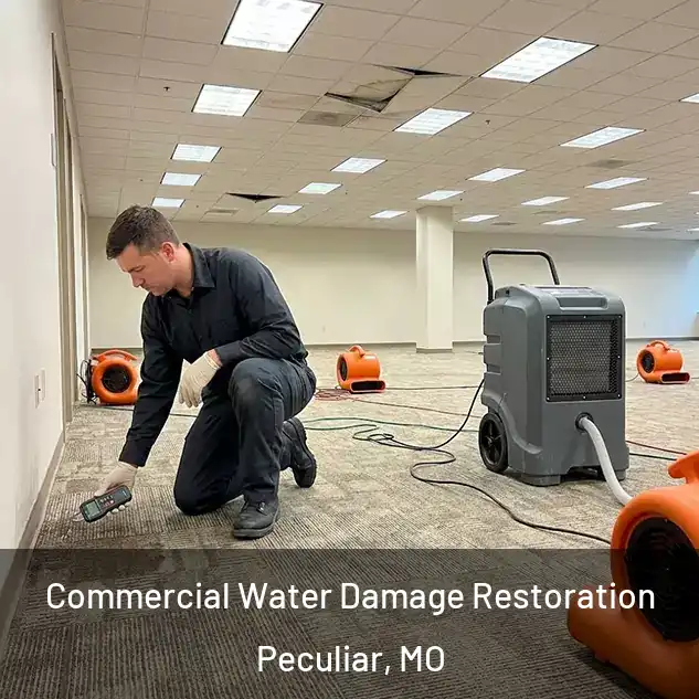  Commercial Water Damage Restoration Peculiar, MO