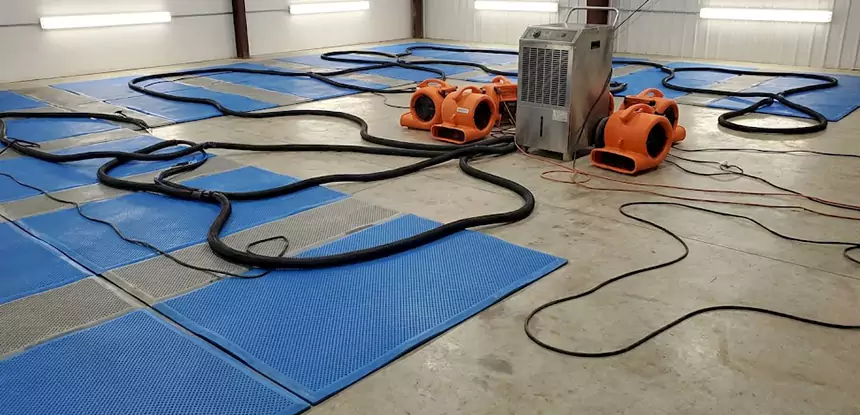 Large-Scale Water Cleanup in Peculiar