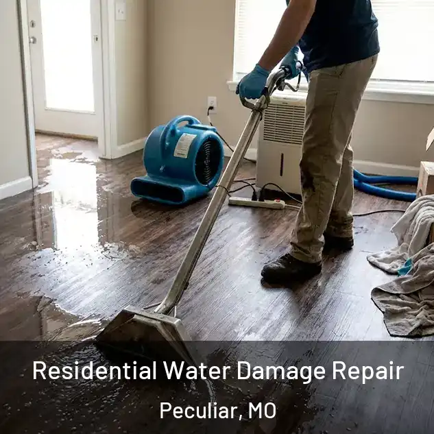  Residential Water Damage Repair Peculiar, MO